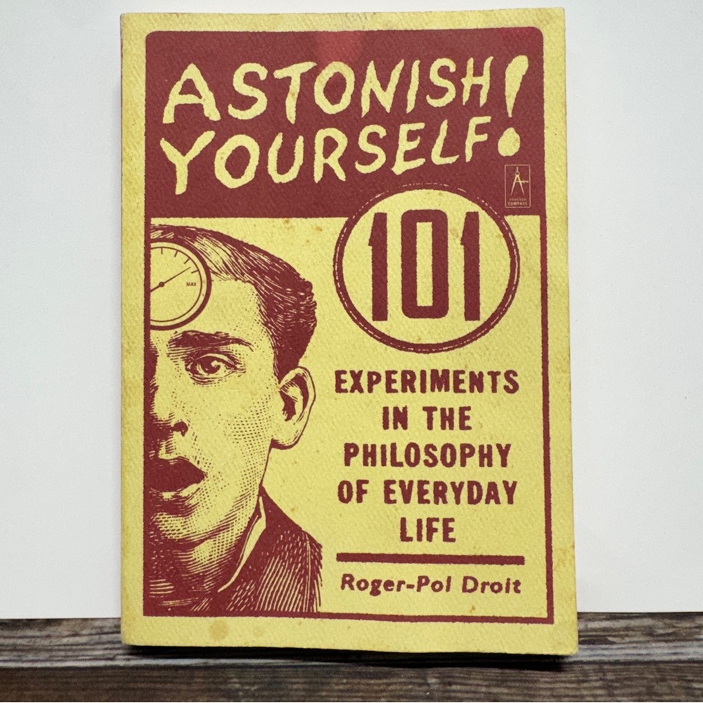 Astonish Yourself! 101 - Yellow & Red Retro Book
